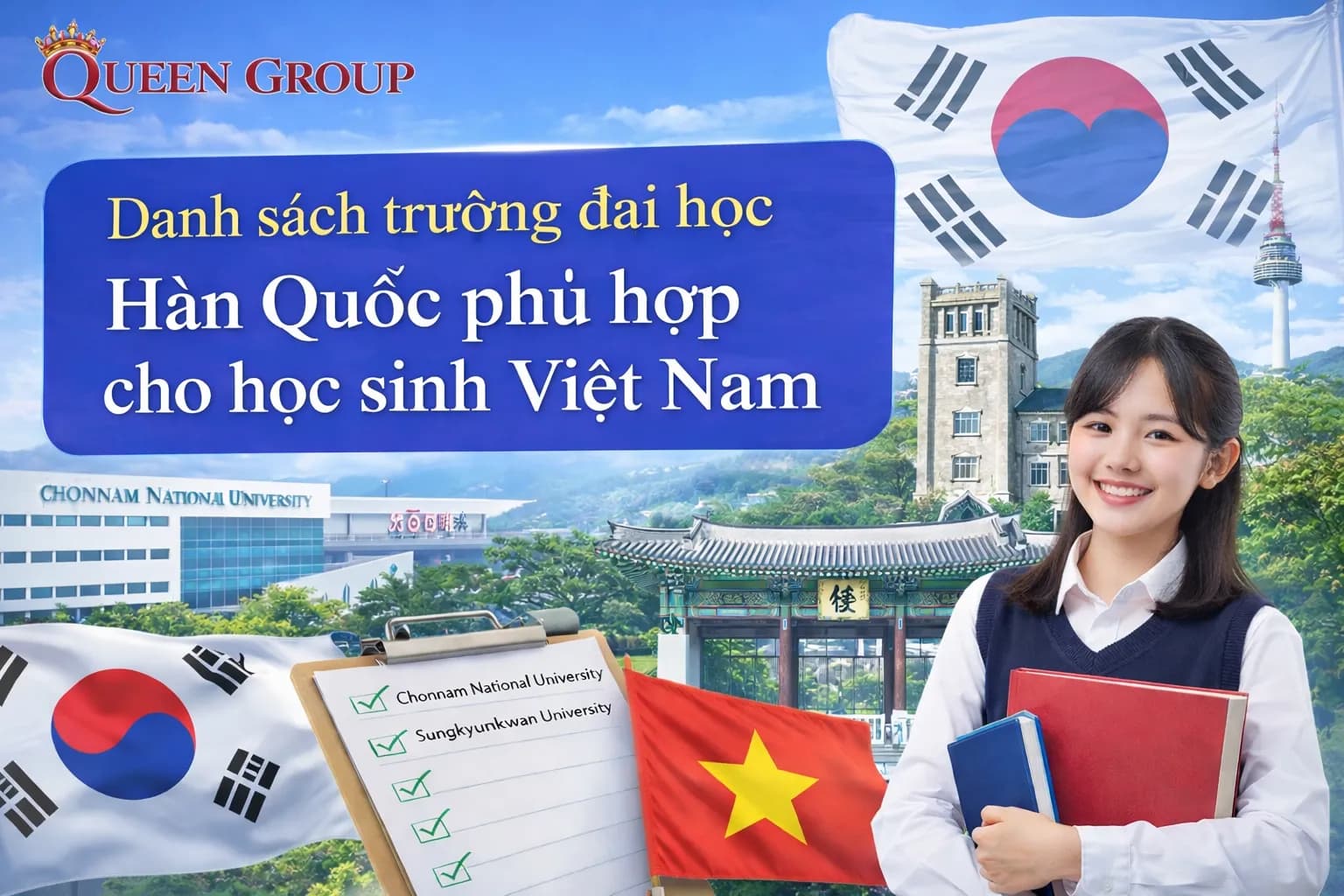 Trường đại học hàn quốc phù hợp với sinh viên Việt Nam